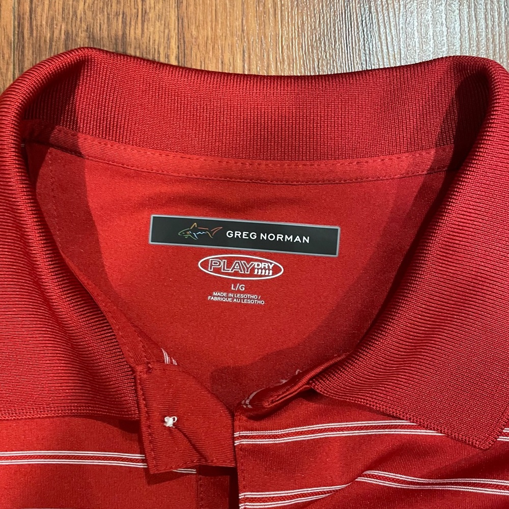Greg Norman Golf Shirt! Mint condition!